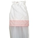 Κουνουπιέρα Κρεβατιού Nylon-Βαμβακερή 180x540εκ. Volt 0682 Pink 