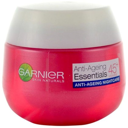 Garnier Essentials Anti-Ageing 45+ Night Skin Cream 50ml (Wrinkl