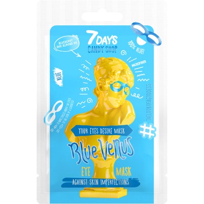 7Days Candy Shop Eye Mask Blue Venus Blueberry And Almond Oil 10