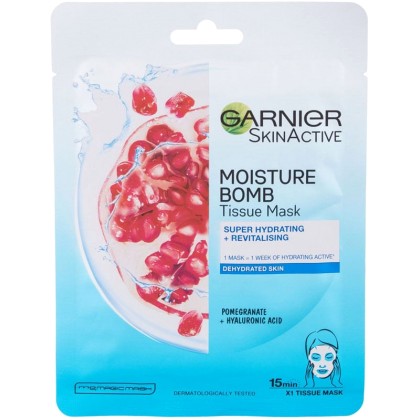 Garnier SkinActive Moisture Bomb Pomegranate Face Mask 1pc (For 
