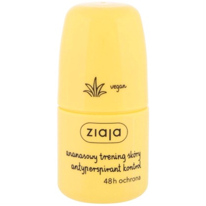 Ziaja Pineapple Antiperspirant 60ml (Roll-On - Alcohol Free)