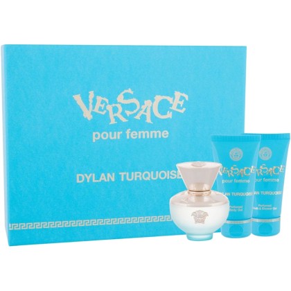 Versace Dylan Turquoise Eau de Toilette 50ml Combo: Edt 50 Ml + 