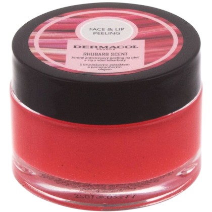 Dermacol Face & Lip Peeling Rhubarb Scent Peeling 50gr