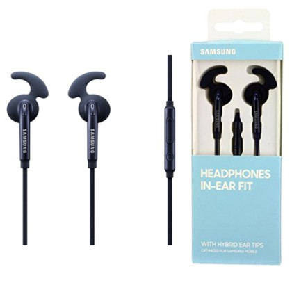Samsung Stereo Headset (hybrid ear tips) Black EO-EG920BBEGWW