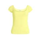 Γυναικεία Μπλούζα Celestino SH6487.4001 Κίτρινο Ανοιχτό