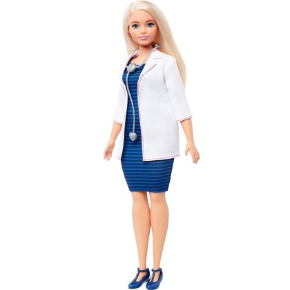 Mattel Barbie Επαγγέλματα - Γιατρός Κούκλα FXP00
