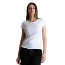 Λευκό t-shirt με λαιμόκοψη