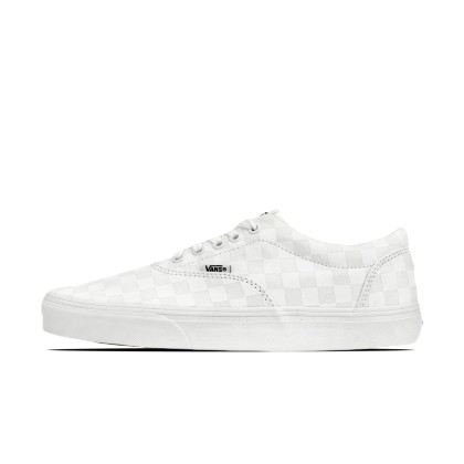VN0A3MTFW511 VANS DOHENY (CHECKERBOARD) - WHITE/WHITE
