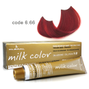 Kleral Milk Color Κρέμα Βαφής Μαλλιών Χωρίς Αμμωνία 6.66 Ξανθό Σ