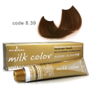 Kleral Milk Color Κρέμα Βαφής Μαλλιών Χωρίς Αμμωνία 8.39 Ξανθό Α