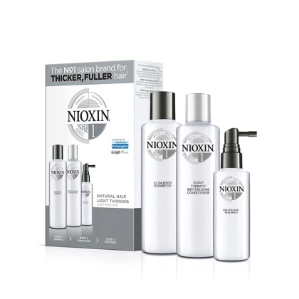 Nioxin Kit Σύστημα 1 (Σαμπουάν 150ml, Conditioner 150ml, Θεραπεί