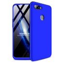 360 Protection Front and Back Case Full Body Cover Oppo AX7 blue