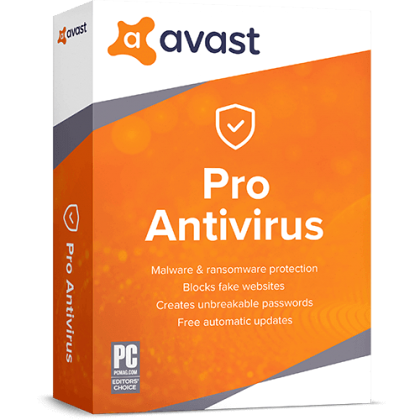 Avast Pro Antivirus 2020 1 PC, 1 Year, ESD