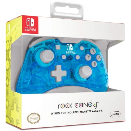 PDP Rock Candy Wired Mini Controller (Blu-Merang) /Switch