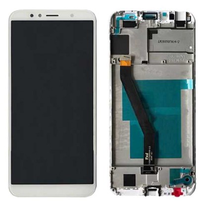 HUAWEI Y6 (2018) - LCD + Frame + Touch White Original