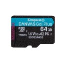 Kingston Technology Canvas Go! Plus memory card 64 GB MicroSD Cl
