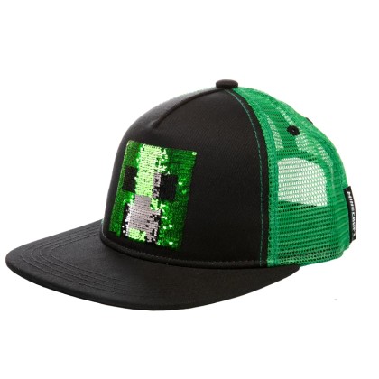 Minecraft: Creeper - Sequin Youth Καπέλο