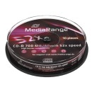 MediaRange CD-R 52x 700MB/80min Cake10  (DATM) 39042