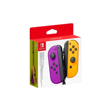 Nintendo Switch Joy-Con (Pair) Neon Purple-Neon Orange Switch