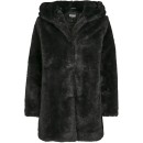 Urban Classics Γυναικείο μπουφάν Ladies Hooded Teddy Coat TB2375