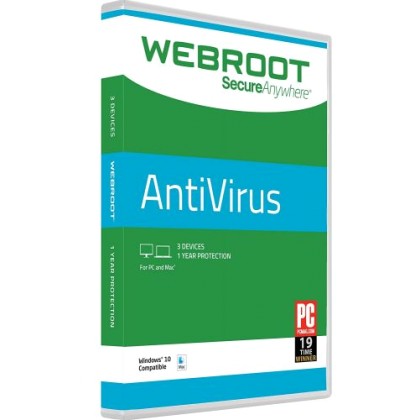 Webroot SecureAnywhere Internet Security Plus Antivirus για 3 Χρ