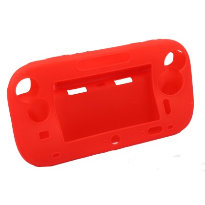 Θήκη Σιλικόνης για Wii U GamePad - Κόκκινο (ΟΕΜ)