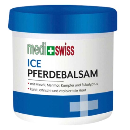Ice Pferdebalsam 250ml - Medi+Swiss / Ψυκτική κρέμα - Κρυοθεραπε