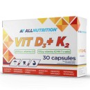 Vit D3 + K2 30 caps - All Nutrition / Βιταμίνη D3 + K2