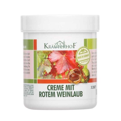 Red Vine Leaf  Cream 100ml - Kräuterhof / κρέμα για κουρασμένα π
