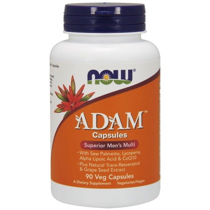 Adam Multi Vitamin for Men 90 φυτοκάψουλες - Now / Βιταμίνες