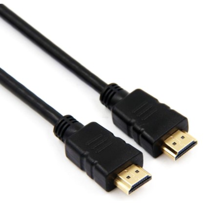 POWERTECH καλώδιο HDMI 1.4 CAB-H086, CCS, Gold Plug, 30AWG, μαύρ