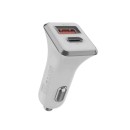 Car Charger WK Dual PD + USB 3.0A White WP-C19