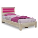 Κρεβάτι Παιδικό Looney Σε Χρώμα Castillo-Ροζ 100X200Εκ