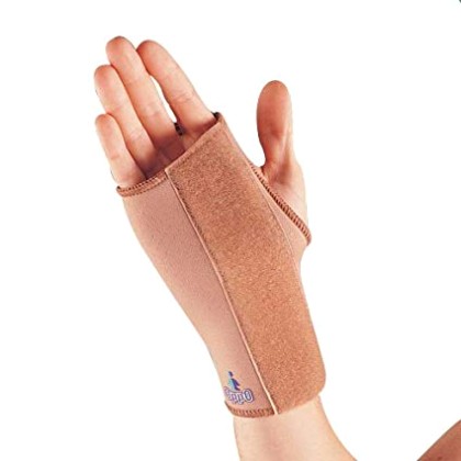 OPPO 1082 Wrist Splint Περικάρπιο με Τρύπα Αντίχειρα + Μπανέλα L