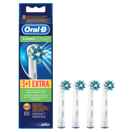 Oral-B CrossAction Ανταλλακτικές κεφαλές ηλεκτρικής οδοντόβουρτσ