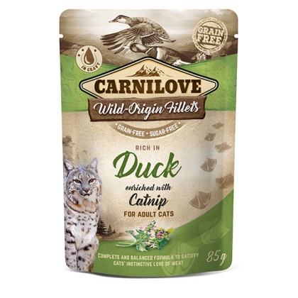 Carnilove Cat Duck & Catnip φακ. 85gr