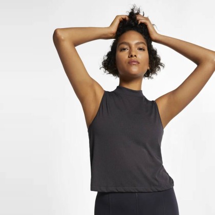 Nike Women's Dri-FIT Crop Top - Γυναικεία Μπλούζα