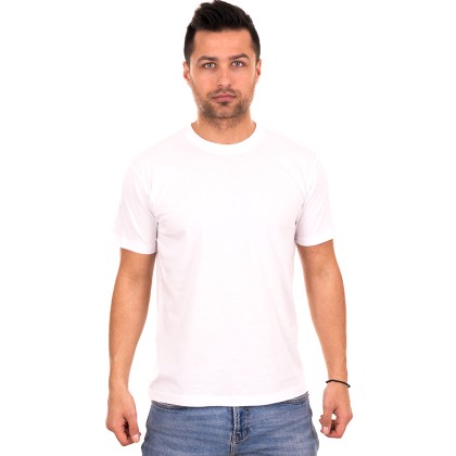 ​Λευκό ανδρικό T-shirt