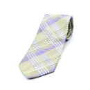 Ανδρικό Πολύχρωμο Tie With Jacquard-Woven Stripes